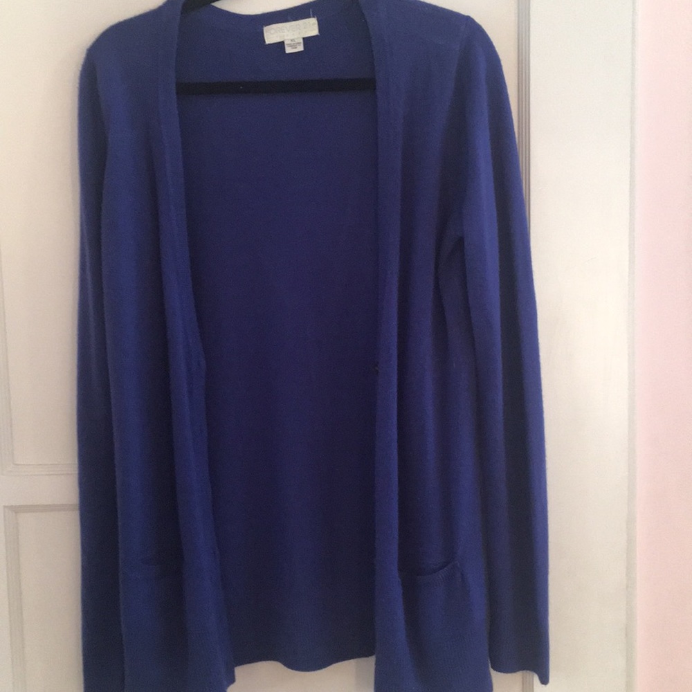 Blue sweater